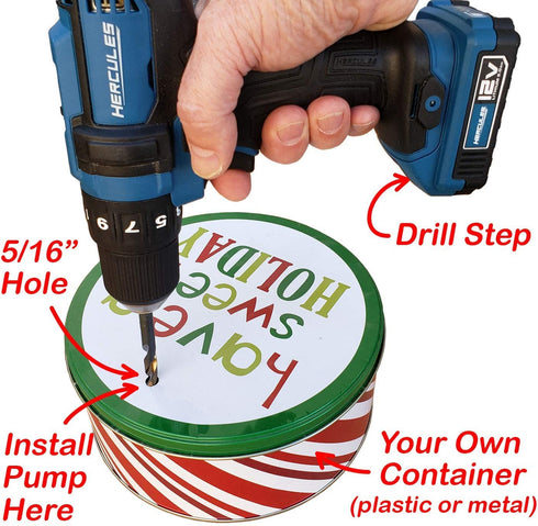 Santas Secret Unlimited - DIY Christmas Tree Watering System Waterer Kit | New 2021 Model | Made in USA