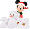 Hallmark Keepsake Christmas Ornament, Year Dated 2021, Disney Mickey Mouse A Year of Disney Magic Snowman