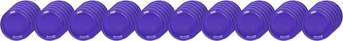 Amscan Plastic Lunch Plates, 50 pieces, Purple