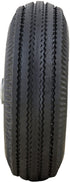 Marathon 4.10/3.50-4" Pneumatic (Air Filled) Hand Truck / All Purpose Utility Tire on Wheel, 2.25" Offset Hub, 3/4" Bearings
