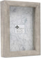 Lawrence Frames Shadow Box Frame, 5x7, Natural Gray