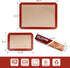 STATINT Non-Stick Silicone Baking Mat, Food Safe - Pack of 4