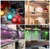 HOLKPOILOT Puck Lights with Remote , LED Color Changing Lights, Under Counter Light Battery Operated, Under Cabinet Lighting, Dimmable Closet Light, Stick On Puck Lights?4PACK?