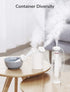 JISULIFE Mini Portable Humidifier, Small USB Personal Humidifiers with Ultra Quiet, Container Diversity, Auto Shut Off, Tiny Travel Easy Use Humidifier for Plants, Car, Office, Hotel - White