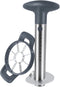 Newness Pineapple Corer and Slicer Tool, Durable Pineapple Core Remover with Upgraded Cutter & Reinforced Thicker Blade, Stainless Steel Kitchen Fruit Gadget for Diced Pineapple Rings, Grey Handle