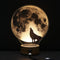 LED Table Lamp Jubapoz 3D Illusion Night Light Desk Lamp USB 3D Illusion Lamp, Acrylic Creative Toys Decorations, Warm White (Wolf)