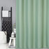 Sage Green Shower Curtain, Waffle Weave Polyester Fabric Shower Curtains for Bathroom Washable, Sage Green, 72x72 Inch