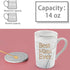 Best Mimi Ever Coffee Mug Mimi Gifts for Grandma Mothers Day Grandma Mug Birthday Gifts for Grandma Gifts from Grandchildren Grandson Grandma Cup 14 Oz Gray with Gift Box