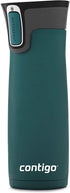 Contigo AUTOSEAL West Loop Vacuum-Insulated Stainless Steel Travel Mug, 20 oz, Chard