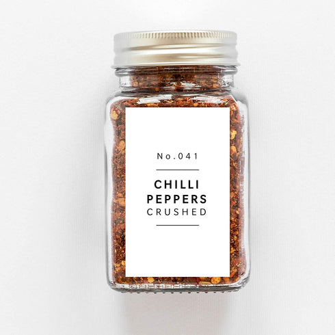 Lovable Labels Farmhouse Spice Jar Labels - Minimalist 184 Preprinted + 8 Blank Write-on Stickers Dishwasher Save & Waterproof Great for Spices and Seasonings Set to Organize Your Spice Rack