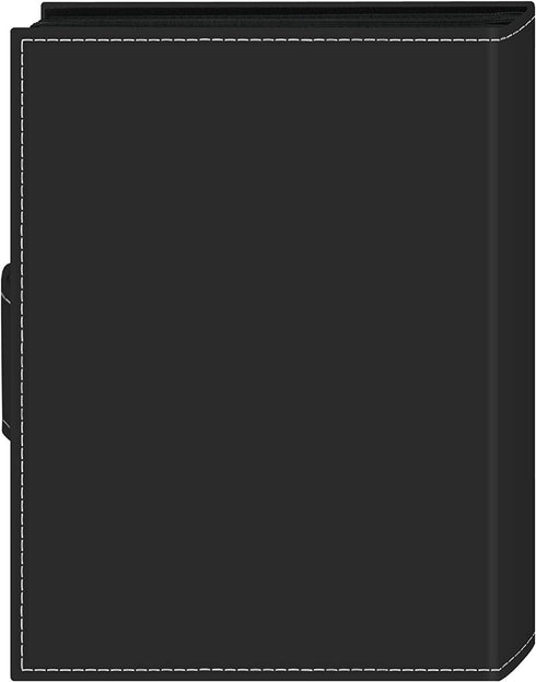 Pioneer Photo Albums EXP-57/BKP 36-Pocket 5 by 7-Inch Embroidered "Photos" Strap Sewn Leatherette Cover Photo Album, Mini, Black
