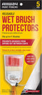 ALLWAY PON-BR Paint Poncho Reusable Wet Paint Brush Protectors, 5 Pack