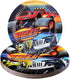 Blaze and the Monster Machine Party Supplies,30 plates for Kids Birthday Monster Truck Theme Party