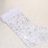 BESPORTBLE Christmas Tree Skirt Apron Mat Decoration Xmas Tree Apron Skirt Base Mat Dress Up Props for Party Home 120cm/47Inch (Silver)