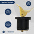 Five Oceans Marine Rubber Drain Plug, 3/4" & 7/8"