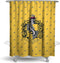 Robe Factory Harry Potter Hufflepuff Shower Curtain House Bathroom Decor with Hook Rings