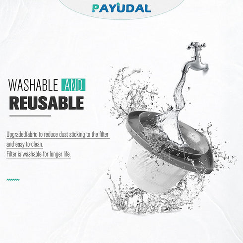 PAYUDAL 2033 Vacuum Filter Compatible with Bissell 2033, 20331, 20333, 20336, 20339, 2033M Featherweight Stick Lightweight Bagless Vacuum