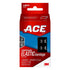 ACE 3 Inch Elastic Bandage with with Clips, Black, Great for Elbow, Ankle, Knee and More, 1 Count