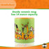 Silver Buffalo Nickelodeon 90™s Logo and Characters Ceramic Mug, 14 Ounces