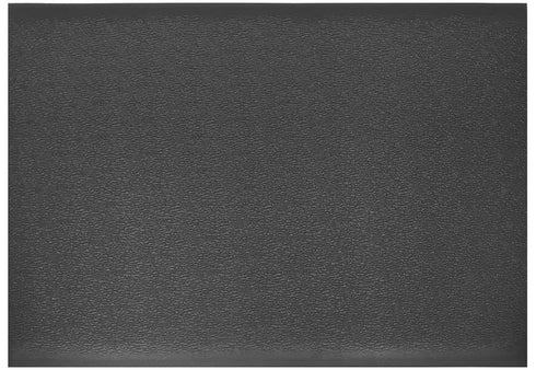 Comfort Step 3/8" Anti-Fatigue Mat with Pebble Emboss, Solid Black, 2' x 3'