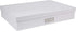 Bigso Sverker Fiberboard Legal/Art Storage Box, 3.3 x 17.1 x 12.2 in, White