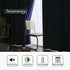 CUCRAF Full Blackout Curtains for Bedroom,100% Room Darkening Curtain,Thermal Insulated Curtain Faux Linen Drapes for Living Room with Grey Coating,Set of 2 (52 x 63 inches, Navy Blue)
