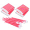 400PCS Disposable Lip Brushes Lip Gloss Applicators Make Up Brush Lipstick Lip Gloss Wands Makeup Applicators Brushes Applicator Tool Makeup Beauty Tool Kits Disposable Lip Brushes Tool Kits Pink