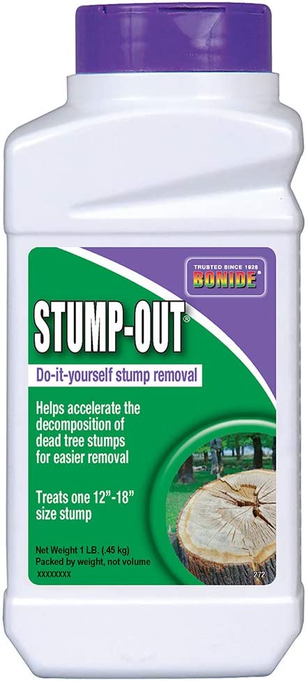 Bonide (BND272) - Ready to Use Stump-Out, Easy Chemical Stump Remover for Old Tree Stumps (1 lb.)