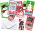 Variety Pack of 8 Fun Christmas Holiday Money Holder Cards Plus 8 Envelopes. 6 Unique Designs (and 2 random repeat designs) All In One Set