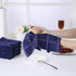 Glynniss Kitchen Towels and Dishcloths Set, Four Kitchen Dish Towels 16x26 Inches, Four Absorbent Dish Cloths for Washing Dishes 12x12 Inches, Cleaning and Drying for Everyday Use Pack of 8 (Blue)