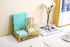 Upgraded Desk Organizer for Women, Cute Mesh Office Supplies Accessories Essentials Caddy with Drawer for Home & Office Desktop Organization & Decor, Gold