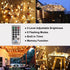 Indoor String Lights,33FT Globe String Lights Plug in String Lights 8 Lighting Modes with Remote Control String Light Indoor Outdoor Garden,Patio,Party,String Lights for Bedroom<100 LED Ball>
