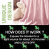 JINCHAN Flannel Throw Blanket Unicorn Soft Pink Kids Lightweight Comfy Luminious Blanket Glow in The Dark Nursery Living Room Decor Four Seasons Birthday for Girls Boys Baby 50x60 Inch