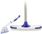 ITTAHO Scrub Brush with Long Handle,Grout Cleaner Brush and Small Cleaning Brush Set for Scrubbing Tile Marble Stone Bathroom Patio Garage Deck Floor Brush Cleaning