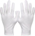 Paxcoo 6 Pairs XL White Cotton Gloves for Dry Hand Moisturizing Cosmetic Eczema Hand Spa and Coin Jewelry Inspection