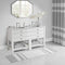 Madison Park Reversible Spa Cotton Bath Rug 100%-Cotton Striped Ultra Soft Water Absorbent, Fast Drying, Bath-Mats, Non-Slip Absorbent Quick Dry Mats for Tub, Shower Room, and Bathroom, 24x72, Grey