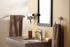 Moen YB5186BN Voss Collection Bathroom Hand Towel Ring, Brushed Nickel, 11.61 x 2.83 x 6.81 inches