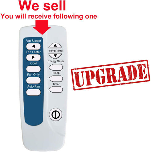 RCECAOSHAN Replacement for Frigidaire Air Conditioner Remote Control Model Number RG15D/E-ELL RG15D/E-ELL1