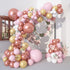 Pink Balloon Arch Kit 140 Pcs, TOPLLON Baby Shower Decorations for Girl with Rose Gold Metallic Baby Pink Balloons Garland for Bridal Shower Birthday Party Decorations