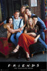 POSTER STOP ONLINE Friends - TV Show Poster (The Friends on Couch at Central Perk Cafe) (Size: 24 x 36")