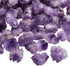 SUNYIK Natural Amethyst Rough Stone, Irregular Raw Crystal Point Loose Gemstone for Healing Reiki Jewelry Making Decoration 0.7?-1.5? 0.5lb (33-40 pcs)