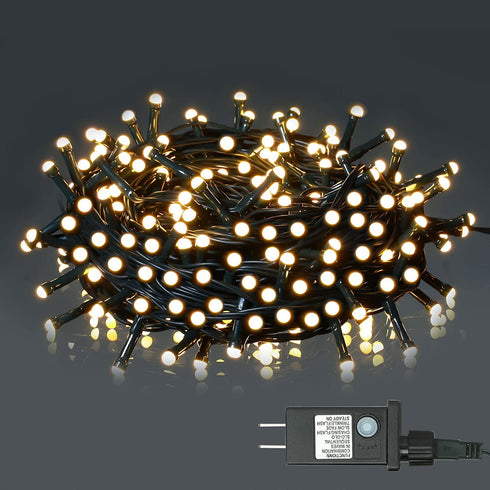 Christmas String Lights Outdoor/Indoor, 200LED Ultra-Bright Christmas Tree Lights,72FT UL Certified Fairy String Lights for Wedding Party Valentine's Day Decor (Warm White)