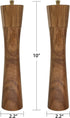 Wooden Pepper Grinder,10Inch pepper mill Acacia Wood salt pepper grinder refillable with Adjustable Coarseness, salt and pepper shaker Tableware Gifts1PC