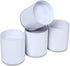 RCHYFEED Bed and Furniture Risers 4 Packs-2 INCH Rise Size - Lifts up to 5000 pounds-Anti Slip Bottom-Protect Floors Wont Scratch Wood and Carpet Surface(White, 4Pack)