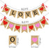 Valentines Day Decorations, Burlap Love Banner with Heart Garland Valentine's Day Banner for Wedding Anniversary Engagement Decorations, No DIY