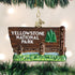 Old World Christmas Ornaments: State Parks Glass Blown Ornaments for Christmas Tree, Yellowstone National