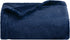 Bedsure Fleece Blanket Twin Blanket Navy Blue - 300GSM Soft Lightweight Plush Cozy Twin Blankets for Bed, Sofa, Couch, Travel, Camping, 60x80 inches