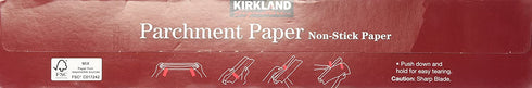 Kirkland Signature Parchment-1pk Non Stick Parchment, 1 Pack, Clear
