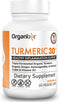 Organixx Turmeric Curcumin, Natural Inflammatory, and Immune Support, Maintain Healthy Joints, with Ginger, Ashwagandha, Vitamin D, Fermented for Maximum Bioavailability, 60 Vegetarian Capsules