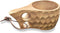 Nordic Style Handmade Finnish Kuksa Ancient Lapland Finland Style Wooden Cup (Armor)